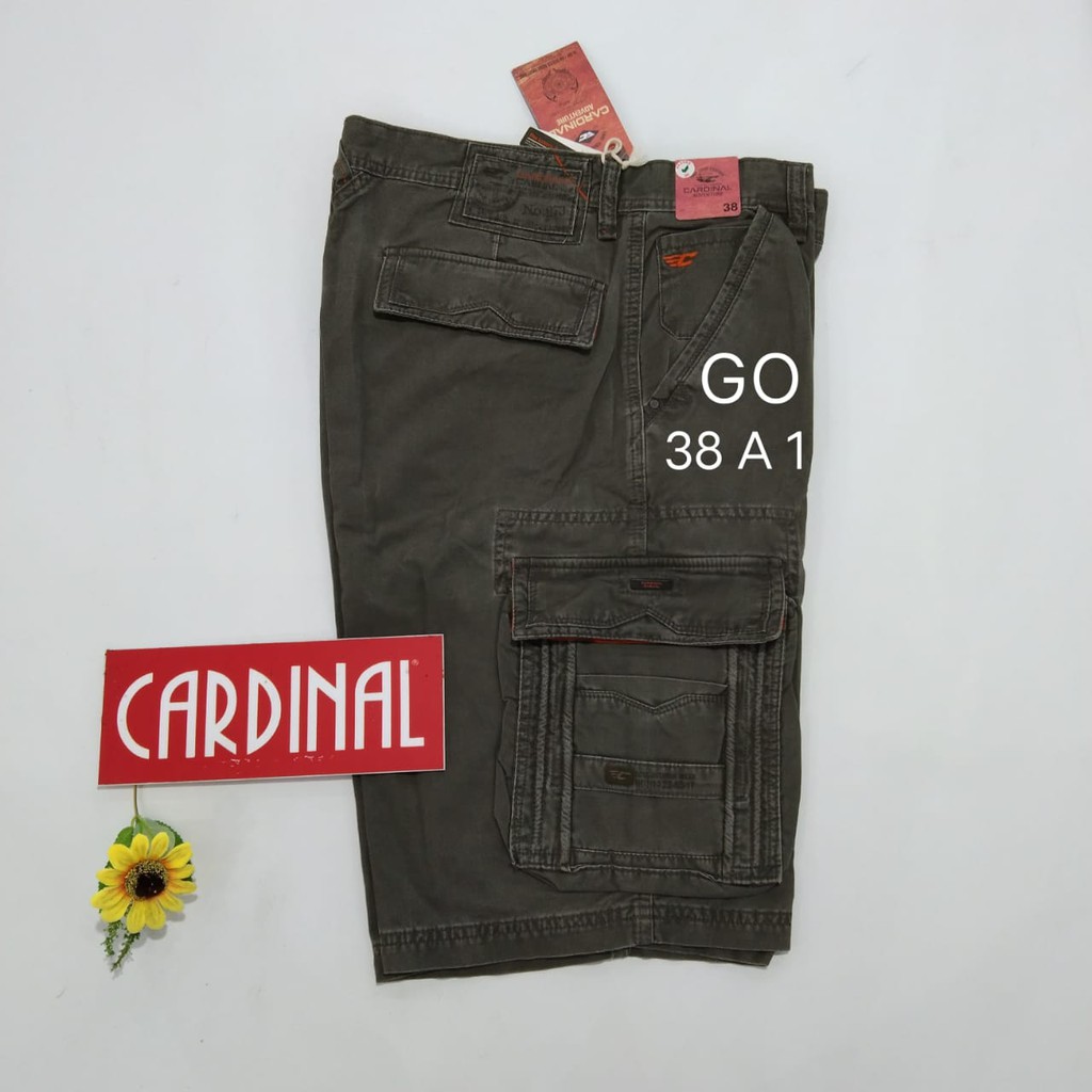 gof 38-KPL CARDINAL KEMPOL CASUAL Celana Pendek Cowok Celana Kempol Fashion Pria Brand Kekinian