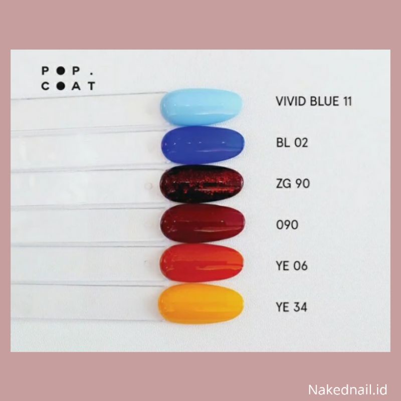 KUTEK GEL NAKEDNAIL uv gel nailpolish nail art 15ml