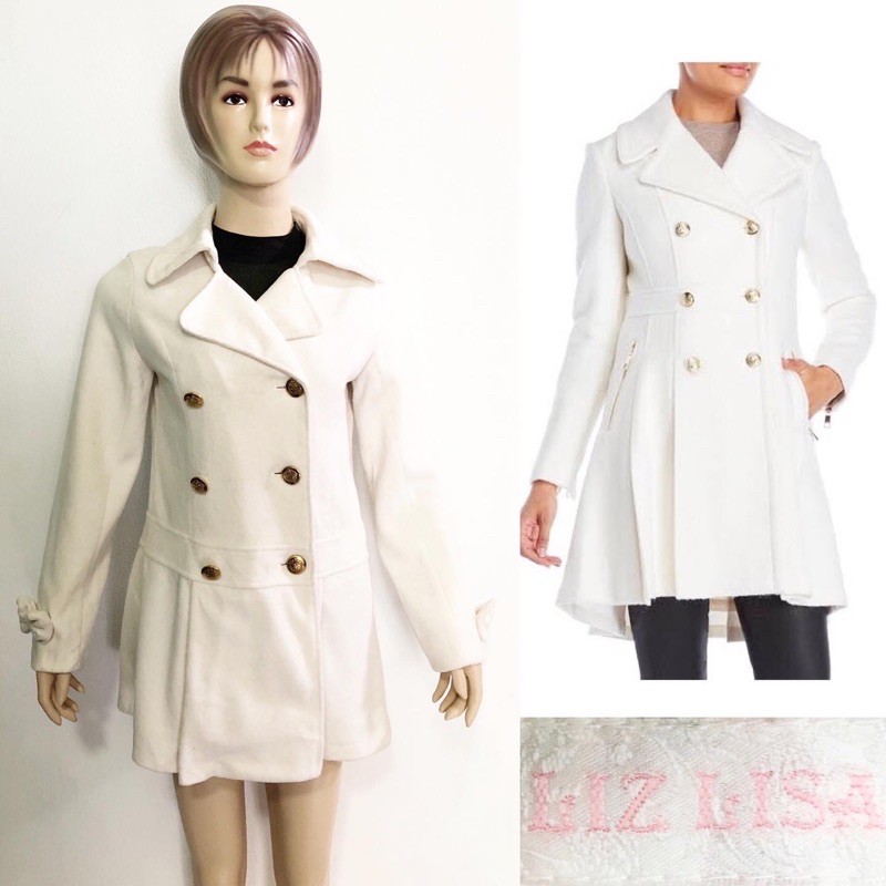 Liz Lisa white wool coat / jacket jaket