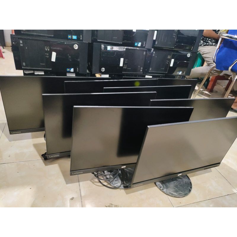 LED Monitor 24inch LG Layar IPS hdmi Mulus