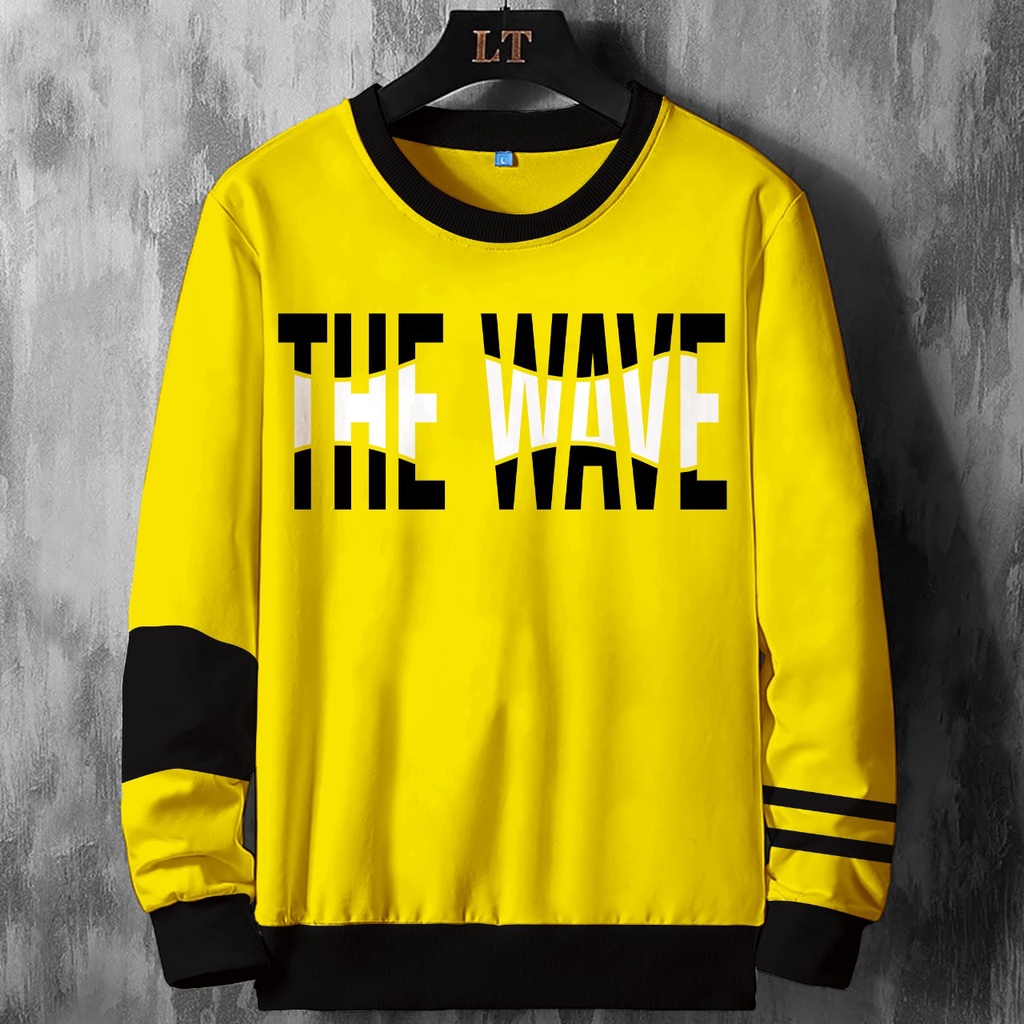 Sweater The Wave / Sweater Dewasa / Sweater Kombinasi | Flava Store