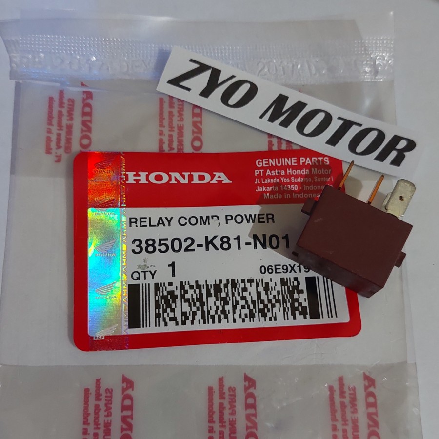 DsMotor - RELAY POWER RELAY STATER BEAT FI ORIGINAL MITSUBA HGP VIETNAM ASLI