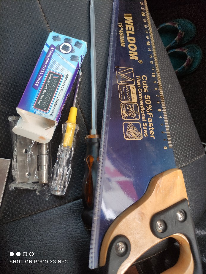 Engsel Pintu 3 Inch / Engsel Jendela 3 Inch Stainless Steel Weldom