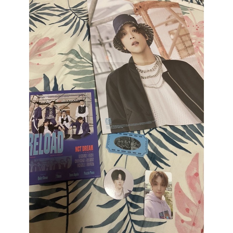 Album Nct Dream Reload (rollin) unsealed Haechan Chenle