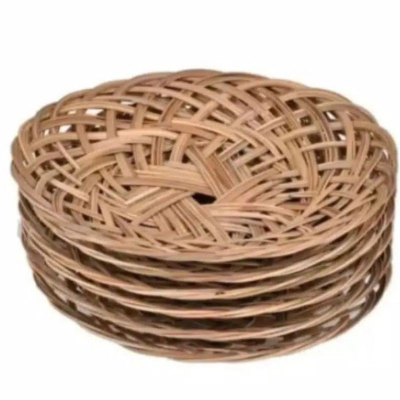 Piring Anyaman Lidi Rotan Grosir Murah