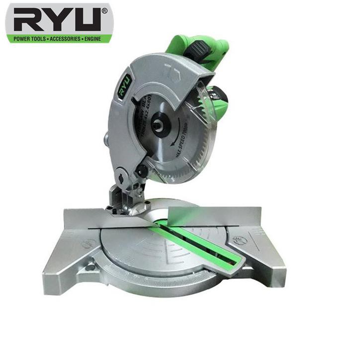 Silahkan Order] Miter Saw Ryu Rms180 Mitre Saw 7" Mesin Potong Aluminium Kayu