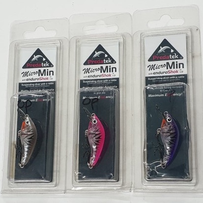 Lure PREDATEK MICRO MIN (4cm / 3,1gr / Depth 1,5m)