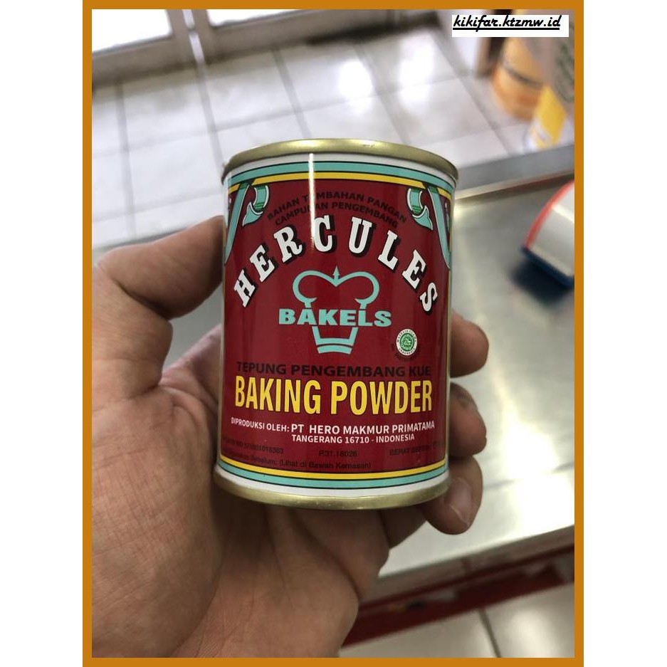 

Redwop-Gnikab- Hercules Baking Powder Double Acting 110 Gr -Hallall.