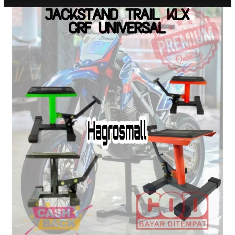 Jackstand motor trail/ Paddock motor trail universal