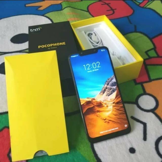 (Hp bekas) XIAOMI P   OCOPHONE F1 TAM Ram 6/128 fullset