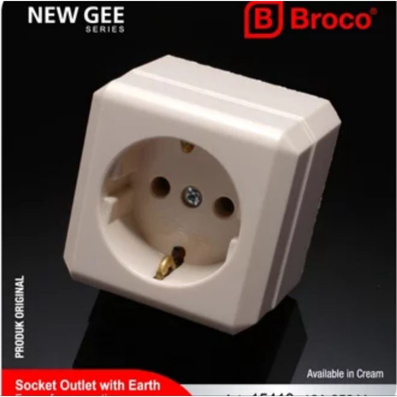 Stop kontak OB Broco/Stop Kontak Tempel Broco