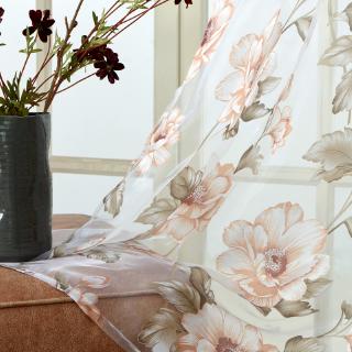 Hordeng Jendela Bahan Tulle Tipis Motif Bunga Untuk Hordeng Jendela Bahan Tulle Tipis Motif Bunga Untuk