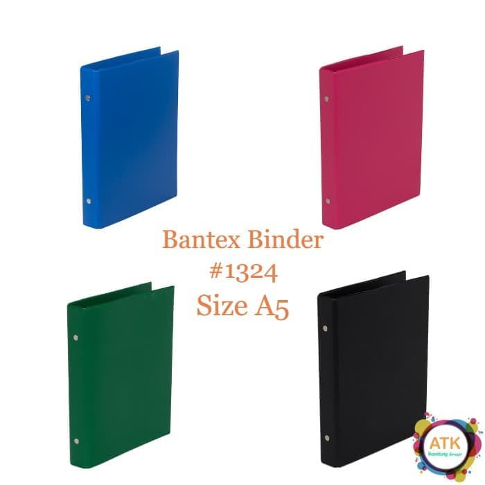 

Bantex Multiring Binder 20 Ring 25mm A5 Semua Warna #1324