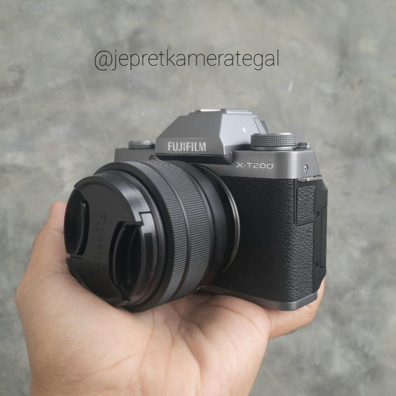 FUJIFILM XT200 X-T200 15-45MM MULUS LIKE NEW BUKAN XT2 XT1 XT20 XT30-1