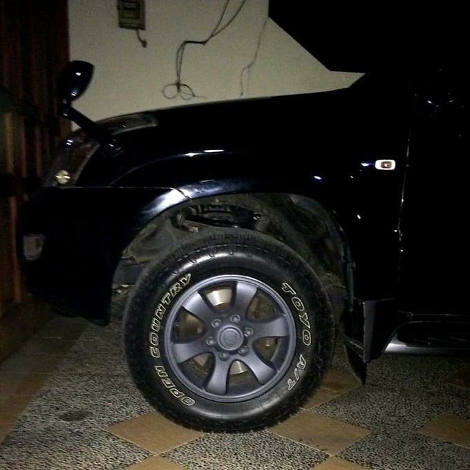 Carlas rubber paint Anthracite grey