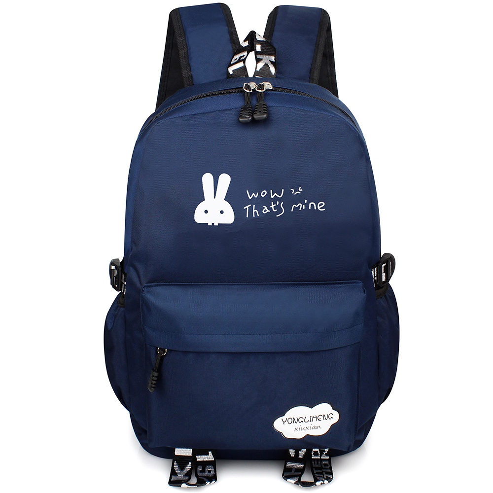 Tas Ransel Sekolah Anak Perempuan Backpack Laptop 14inch Bahan Serat Nilon Grade A Import - Goldiesbags