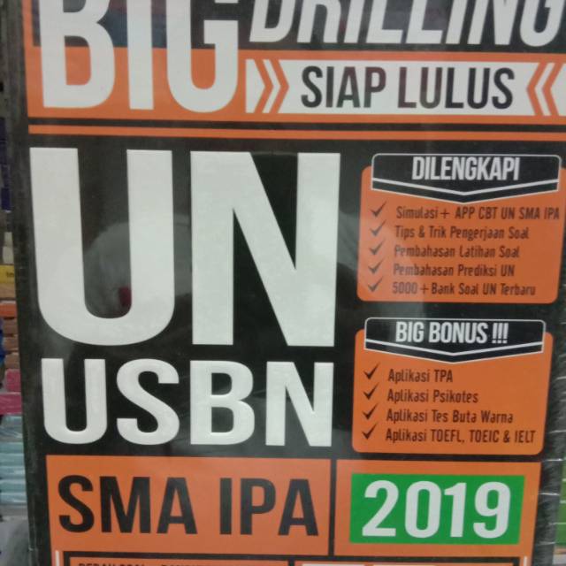 Buku Big Drilling Siap Lulus UN USBN SMA IPA
