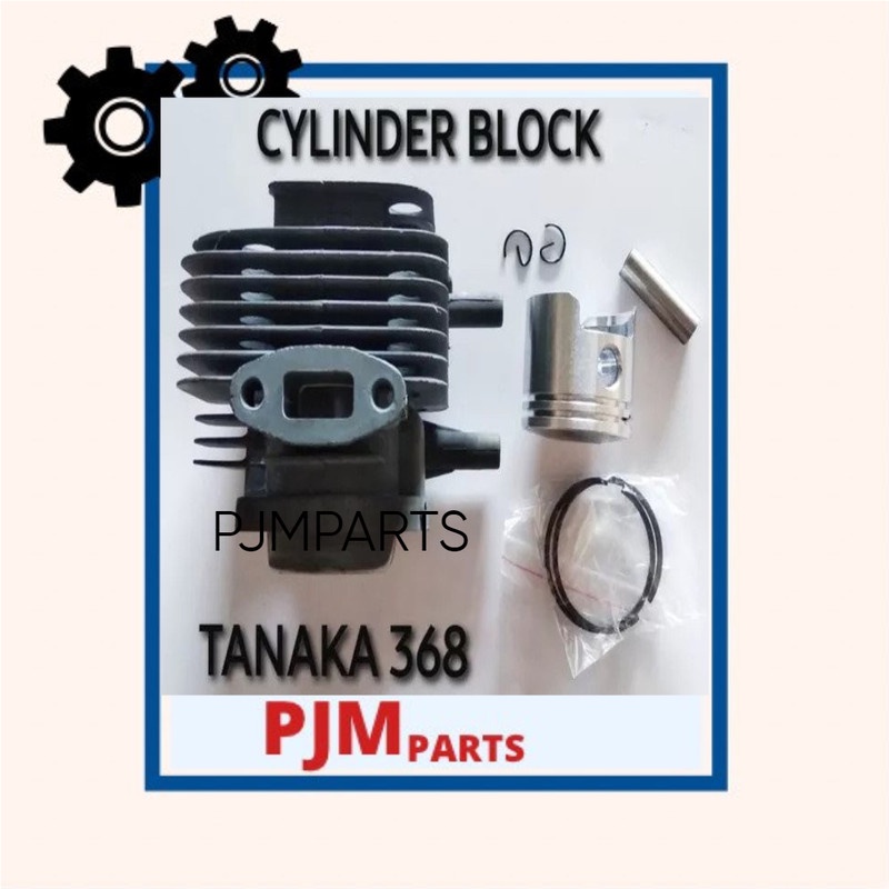 Cylinder Block Assy Komplit  Mesin Potong Rumput BG330 338 TL33
