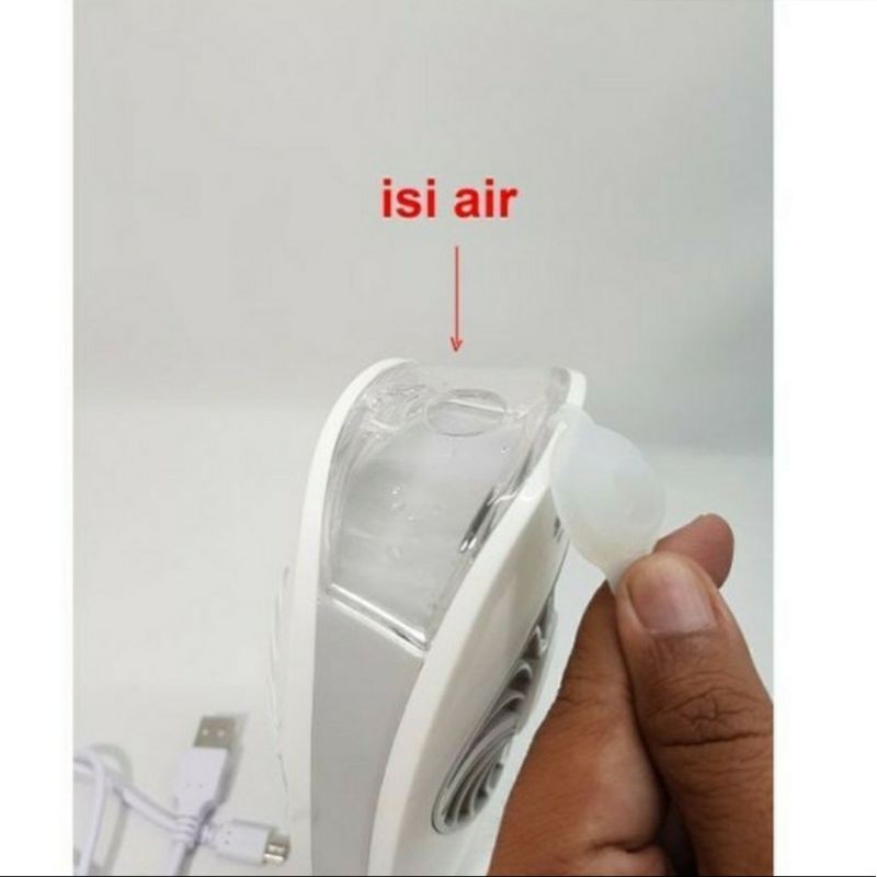 Kipas Angin + Uap Air Mini 3&quot; Portabel / Mini Fan with Air Cooler Misty Merek SURYA SDR 61