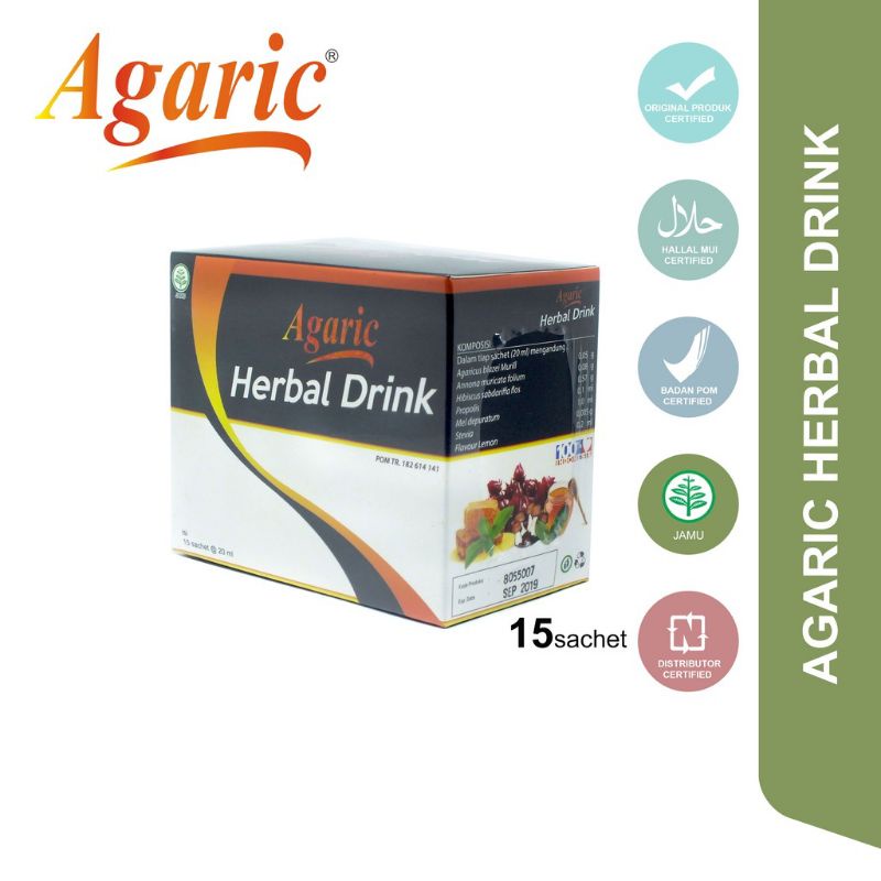 

AGARIC Herbal Drink - Minuman Kesehatan Tubuh Melancarkan Peredaran Darah