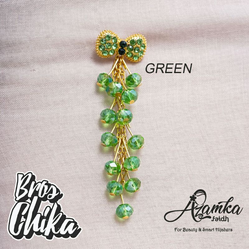 READY BROOCH CHIKA by Azamka Hijab Faidh