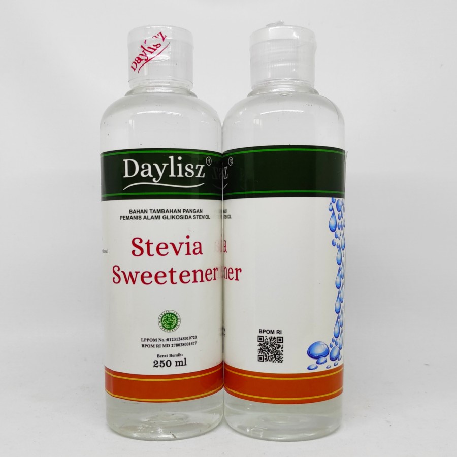 

Gula Stevia / Pemanis Alami Pengganti Gula - Sweetener Daylisz Nol Kalori 250ml