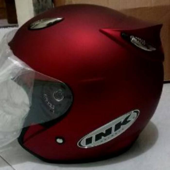 Termurah Helm CENTRO MAROON DOFF MODEL INK MERK DCS FNY ARL TERLARIS