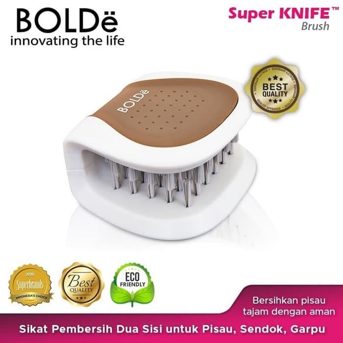 BOLDe Super Knife Brush Pembersih Alat Masak Pisau Dan Gunting Dapur