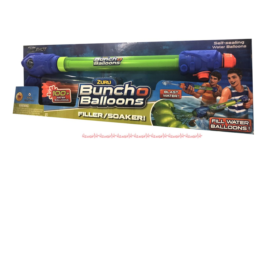 Zuru Buncho Ballons Filler Soaker Alat Pompa Balon Air