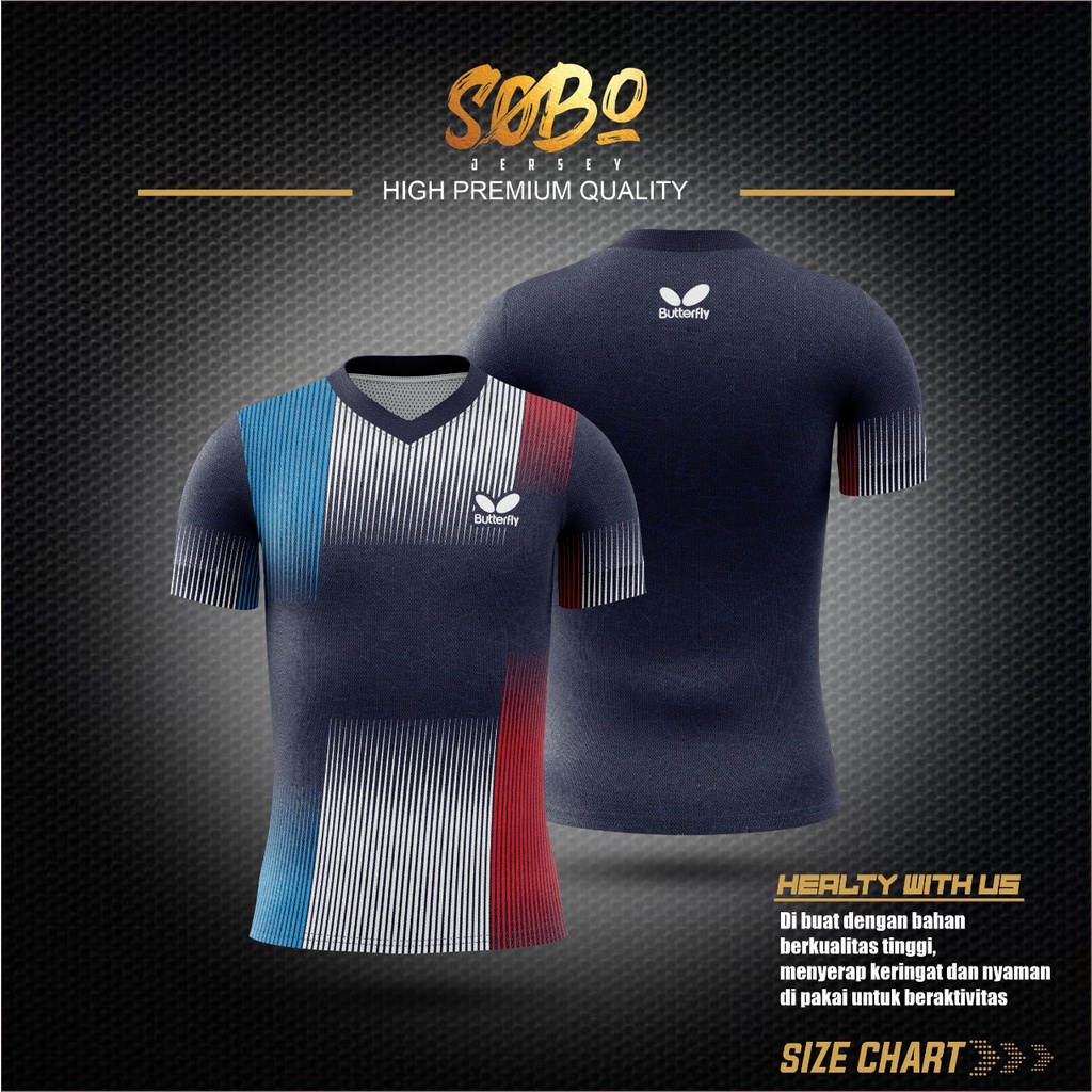 Jersey Pingpong / Tenis Meja / Padel / Tenis lapangan / Fullprinting