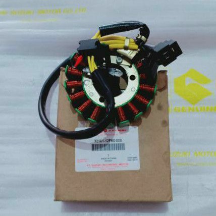 Spool / Stator Assy / Spul  ASLI SGP Motor Suzuki Thunder 125
No part : 32101-12F60-000