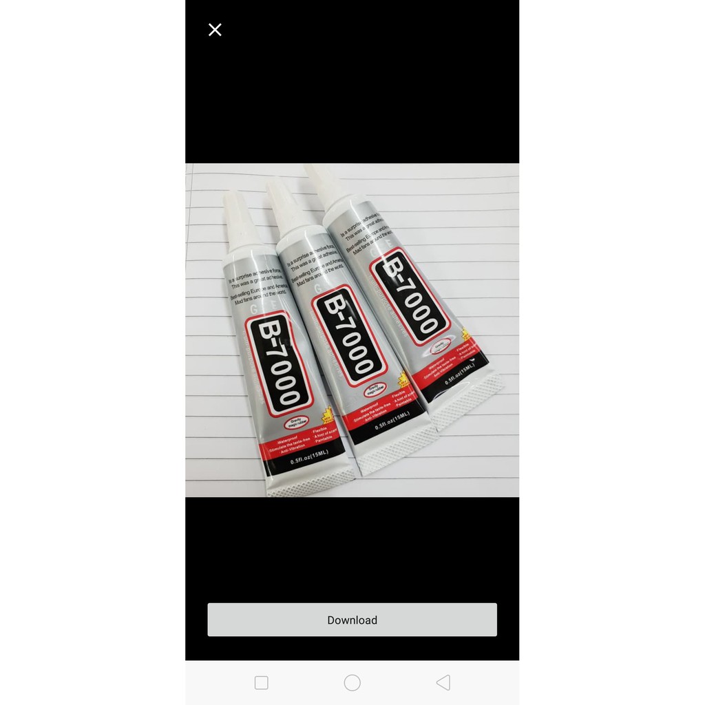 

LEM B-7000 B7000 PEREKAT LCD 15ML