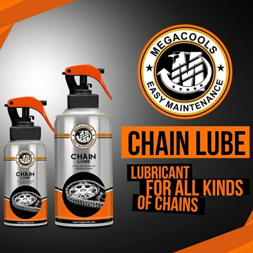 CHAIN LUBE Pelumas Rantai / Gear Sepeda Motor MEGACOOLS - 300ml