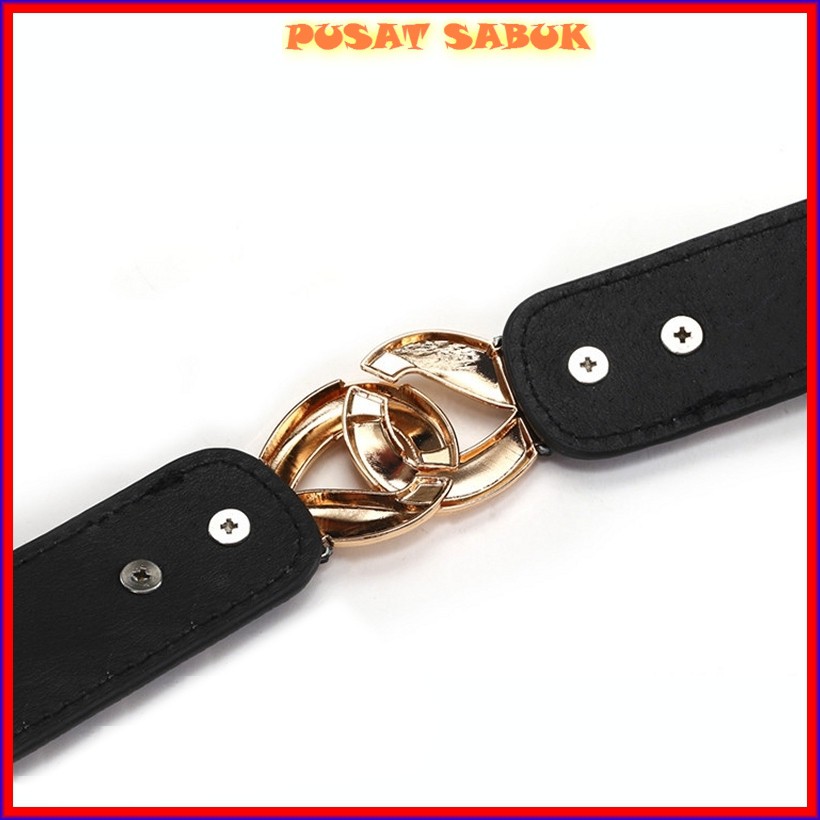 Belt Ikat Pinggang Wanita Gesper Cewek Fashion Obi Murah Sabuk Oby Karet Korea Cantik Grosir import