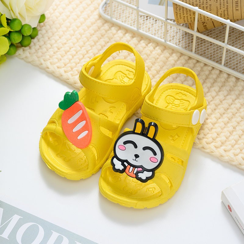 LittleAaron CASUAL BUNY Sepatu Sandal Anak Laki Laki Perempuan Bahan Karet Model Lucu 0-5 Tahun Import Sport Termurah