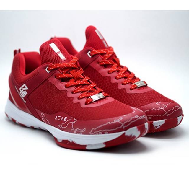 Sepatu Basket DBL Aza 6 Hari Merdeka Merah Putih Original