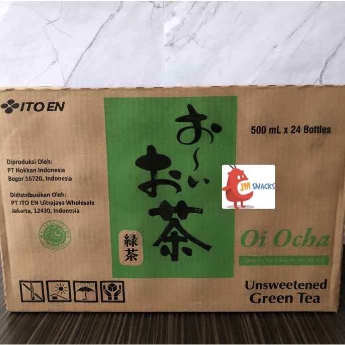 

[PROMO!!] ITOEN Unsweetened Greentea 1 Dus isi 24x500ml - ito en teh