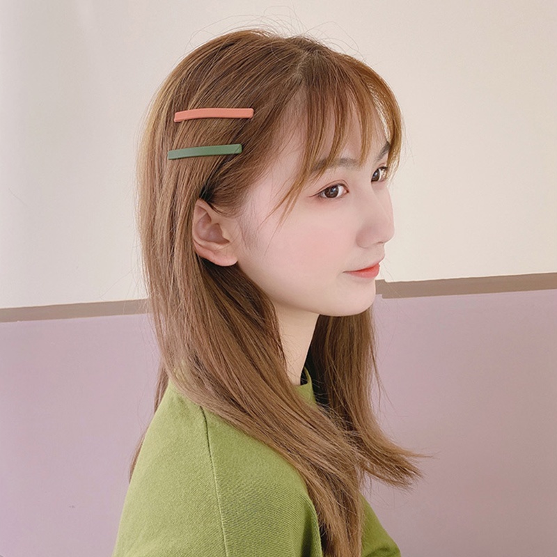 7 / 10 / 12pcs / Set Jepit Rambut Poni Gaya Korea Untuk Wanita