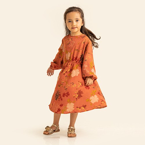 EIKO TUNIC KIDS SCARLET - KAMIIDEA