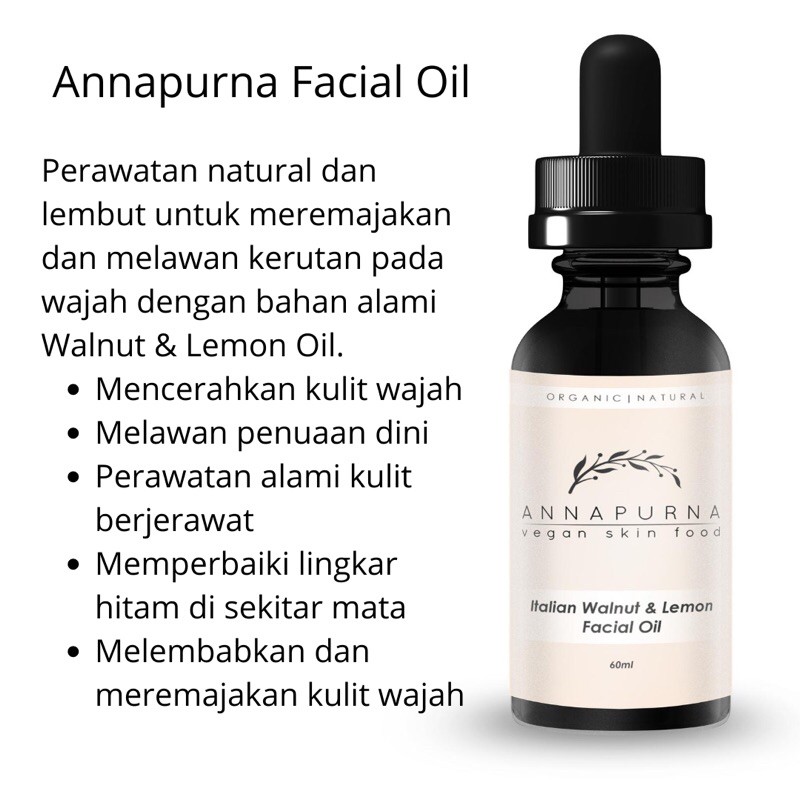 Skinfood Walnut Lemon Annapurna Facial Oil
