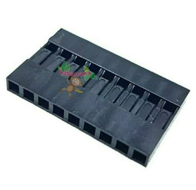 Dupont Housing 9P / 10P 2.54mm Jumper Wire Female Pin Port Connector