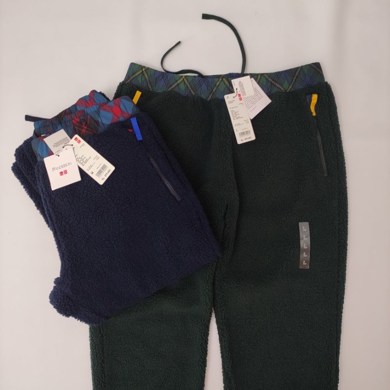 Uniqlo Men Pile-Lined Fleece Pants (JW Anderson)