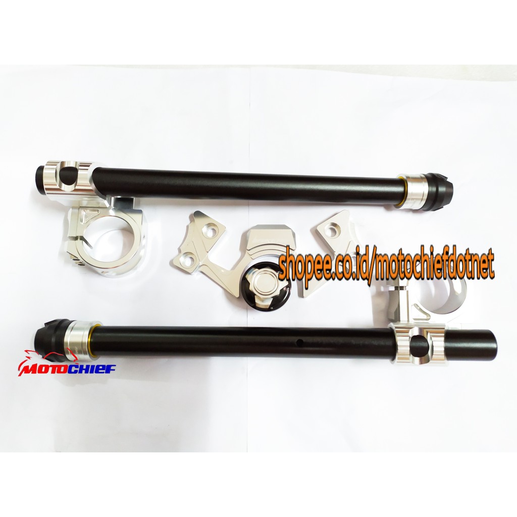 Stang Jepit Bikers Ninja 250 Fi Silver