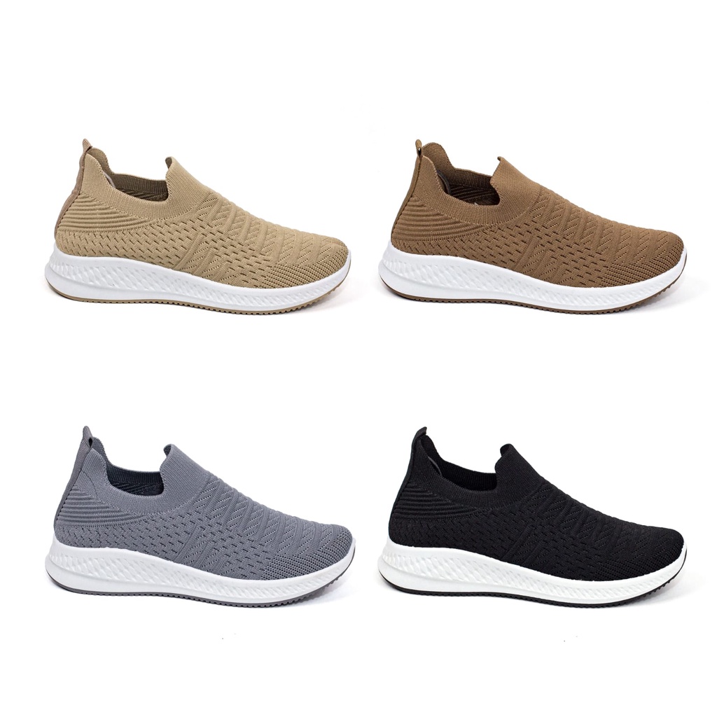 Sepatu Slip On  Wanita Sneakers Wanita Import Cewek Sport Shoes Kasual Fashion Shoes Wanita A3080