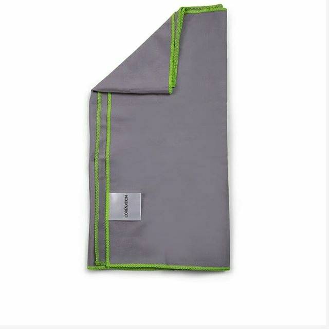 Senam Aksesoris Handuk Biru dan Abu-abu Zumba Aerobic Fitness