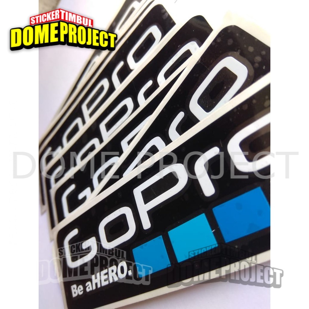 STIKER GOPRO SATUAN STIKER CUTTING STIKER OUTDOOR WATERPROOF STIKER MOBIL