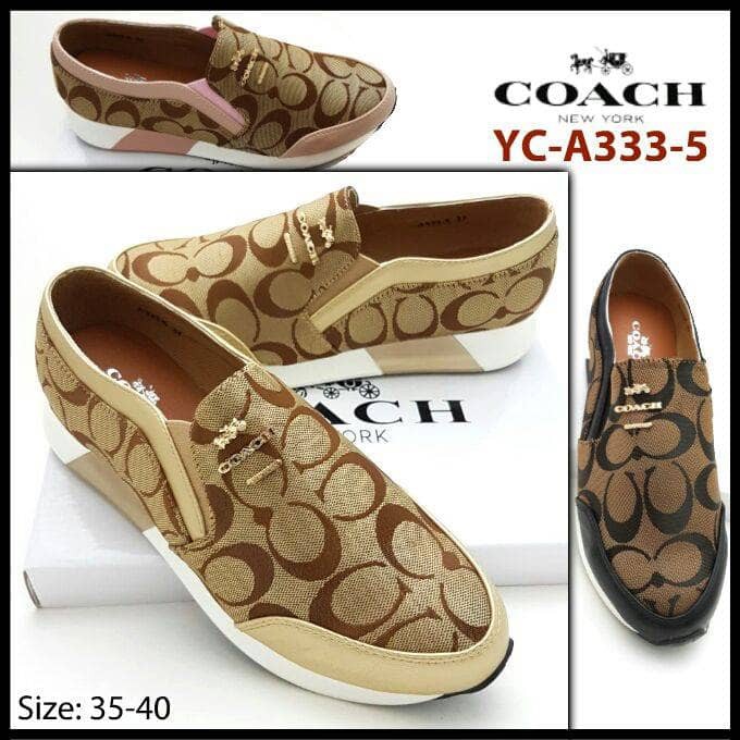 Sepatu Coach YC-A333-5 Slip On