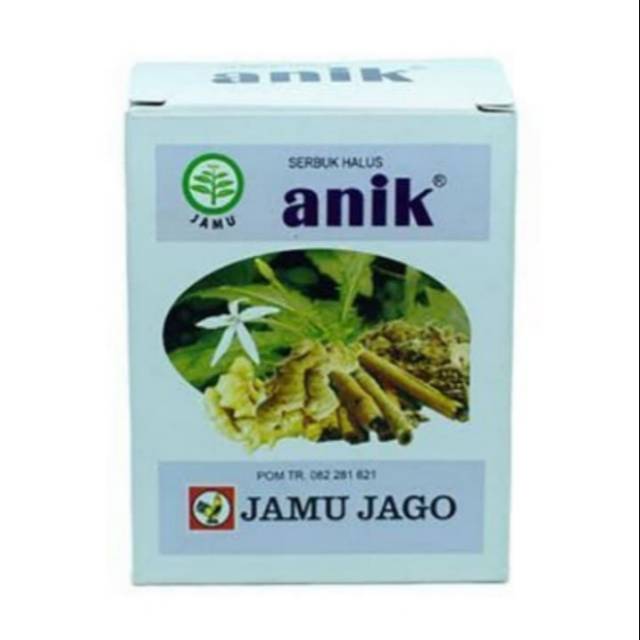 

Jamu herbal khusus perokok anik cap jago