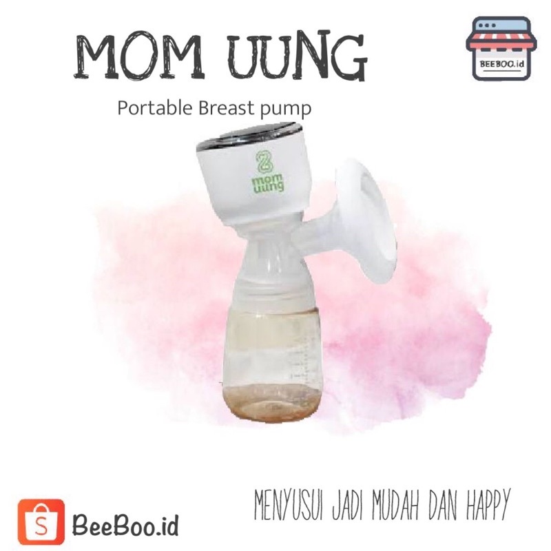 [SEWA] MOM UUNG MOMUUNG POMPA ASI | MOMUUNG BREAST PUMP ELEKTRIK MOM UUNG - Super Silent Digital LED