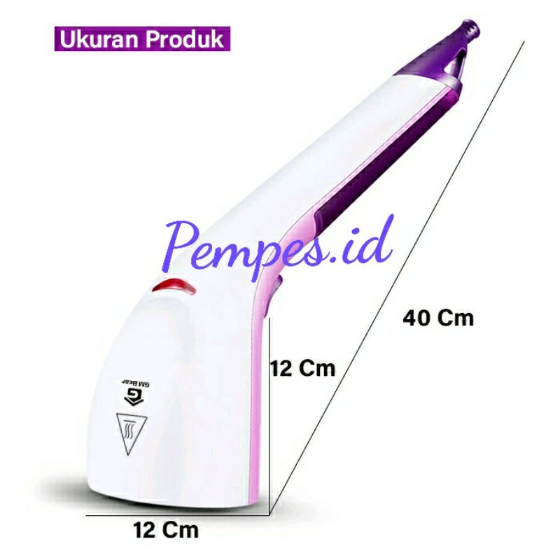 GM Bear Setrika Uap Handy Fungsional 1053 - Steam Iron Purple